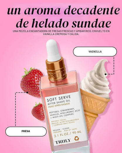 Aceite Post-Afeitado Soft Serve ✨ | Anti-Irritación y Vellos Encarnados