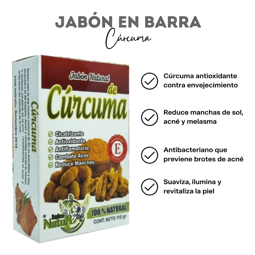 Jabon de Cúrcuma